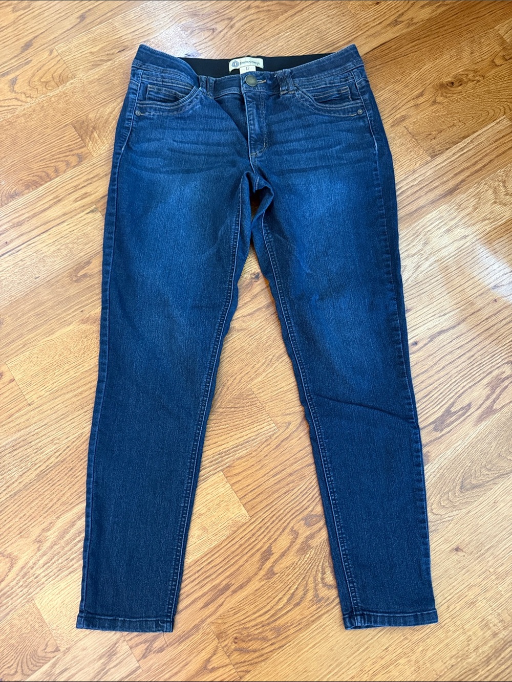 Democracy Ab Solution Skinny Jeans Size 12 Dark Wash Stretch